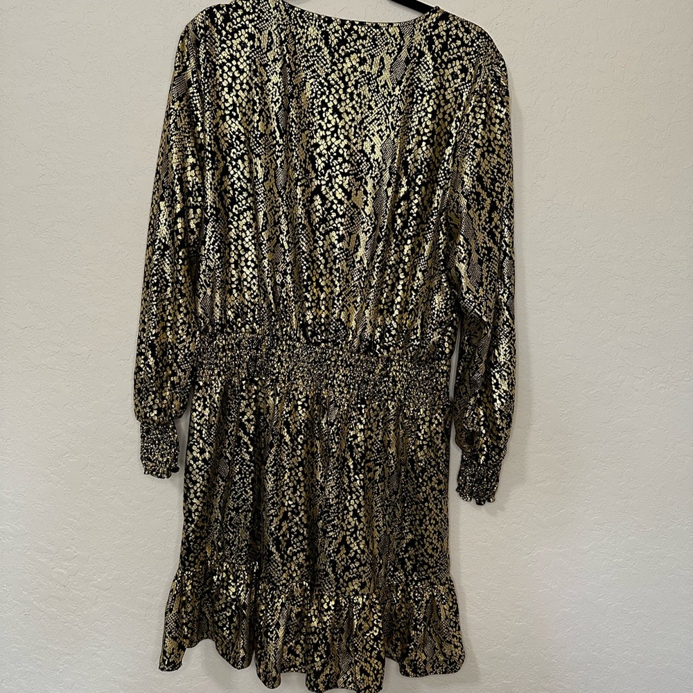 Michael Kors metallic gold dress - Picture 3 of 3